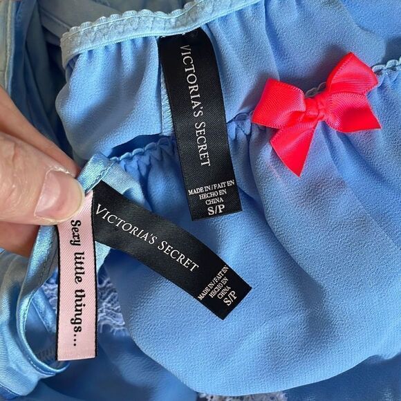 Victoria’s Secret Babydoll Camisole Tap Pants Set S - Picture 7 of 11